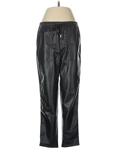 Pre-owned Blanknyc Blank Nyc Faux Leather Pants In Black