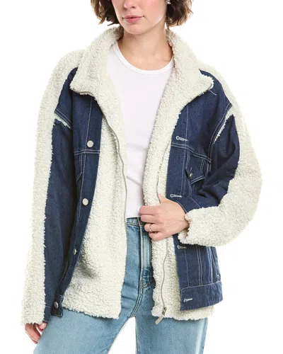 Blanknyc Blank Nyc Feeling Frosty Coat In Gray