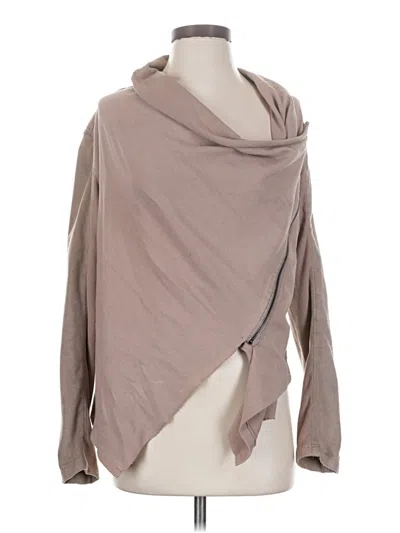 Pre-owned Blanknyc Blank Nyc Fleece Jacket In Tan