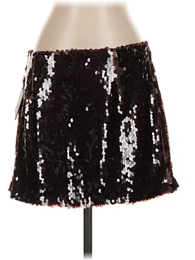 Pre-owned Blanknyc Blank Nyc Formal Skirt In Brown