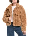 Blanknyc Blank Nyc Gingerbread Latte Coat In Brown