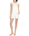 Blanknyc Blank Nyc Head In The Clouds Short Overall In White
