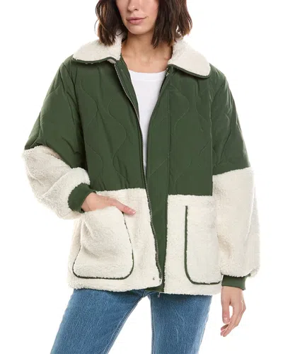 Blanknyc Blank Nyc Hitch Hike Jacket In Green