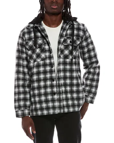 Blanknyc Blank Nyc Hooded Coat In Multi