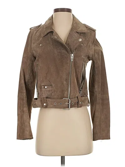 Pre-owned Blanknyc Blank Nyc Jacket In Brown