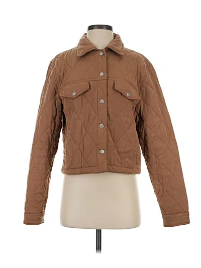 Pre-owned Blanknyc Blank Nyc Jacket In Brown