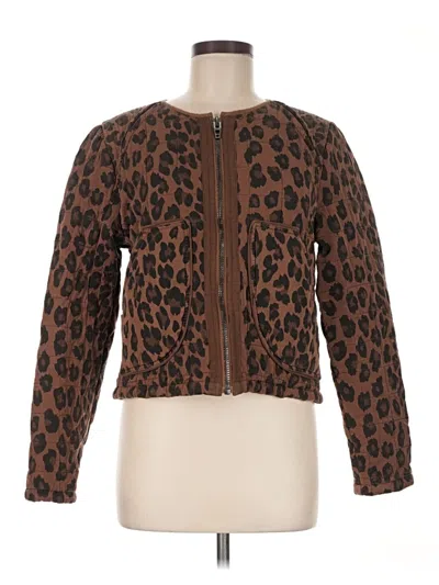 Pre-owned Blanknyc Blank Nyc Jacket In Brown