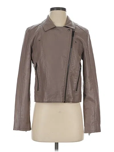 Pre-owned Blanknyc Blank Nyc Jacket In Brown