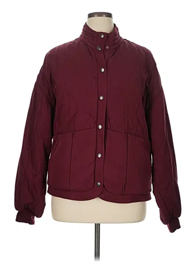 Pre-owned Blanknyc Blank Nyc Jacket In Burgundy