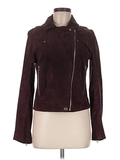 Pre-owned Blanknyc Blank Nyc Jacket In Burgundy