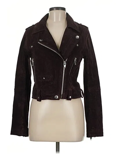 Pre-owned Blanknyc Blank Nyc Jacket In Burgundy