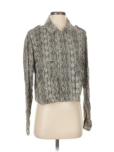 Pre-owned Blanknyc Blank Nyc Jacket In Silver