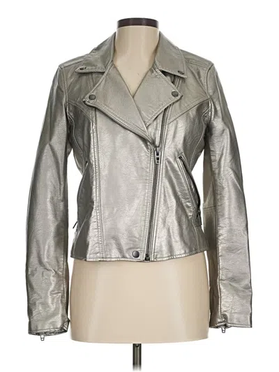 Pre-owned Blanknyc Blank Nyc Jacket In Silver