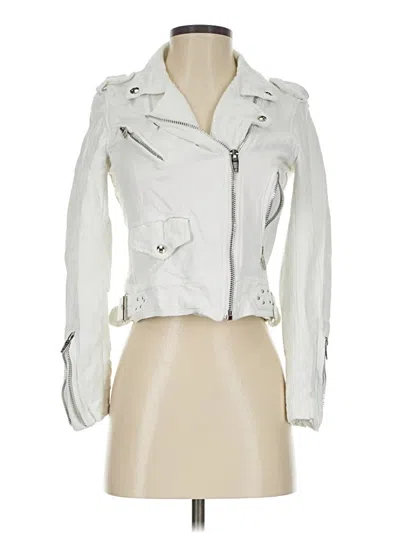 Pre-owned Blanknyc Blank Nyc Jacket In White