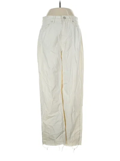 Pre-owned Blanknyc Blank Nyc Jeans In Ivory