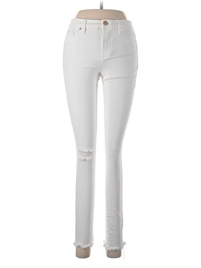 Pre-owned Blanknyc Blank Nyc Jeans In White
