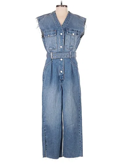 Pre-owned Blanknyc Blank Nyc Jumpsuit In Blue