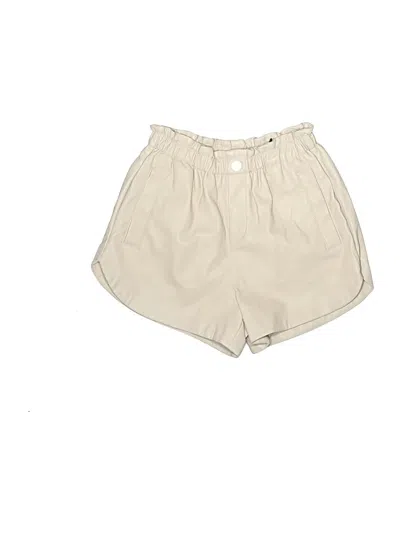 Pre-owned Blanknyc Blank Nyc Khaki Shorts In Ivory