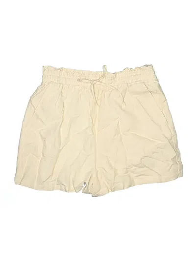 Pre-owned Blanknyc Blank Nyc Khaki Shorts In White