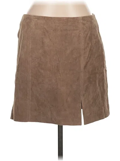Blanknyc Blank Nyc Leather Skirt In Brown