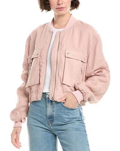 Blanknyc Blank Nyc Linen Jacket In Pink