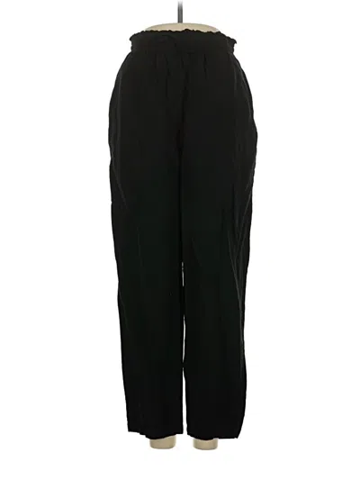 Pre-owned Blanknyc Blank Nyc Linen Pants In Black