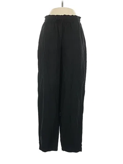 Pre-owned Blanknyc Blank Nyc Linen Pants In Black