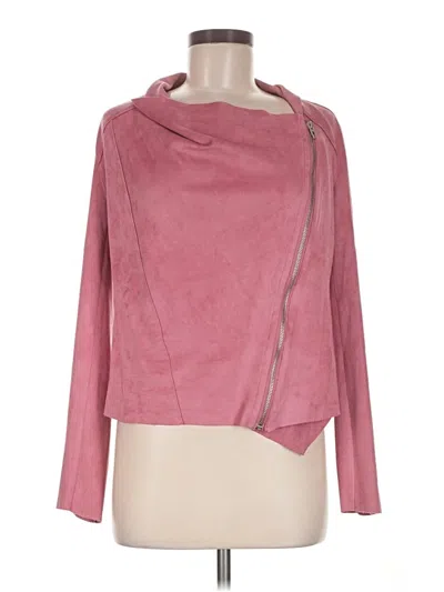 Pre-owned Blanknyc Blank Nyc Long Sleeve Top Pink Cowl Neck Tops