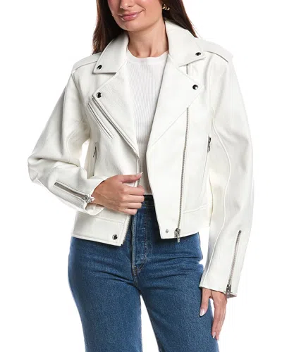 Blanknyc Blank Nyc Moto Jacket In White