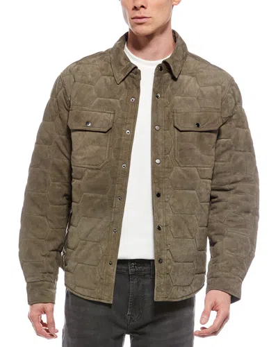 BLANKNYC BLANK NYC OVER THE MOON QUILTED SUEDE JACKET
