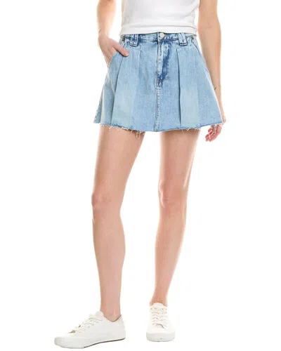 Blanknyc Blank Nyc Pleated Skirt In Blue