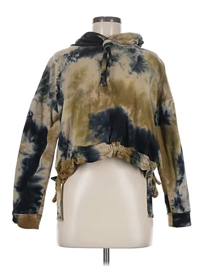 Pre-owned Blanknyc Blank Nyc Pullover Hoodie In Brown