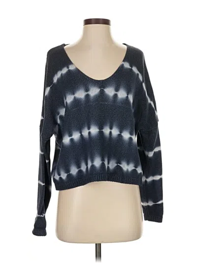 Pre-owned Blanknyc Blank Nyc Pullover Sweater In Blue