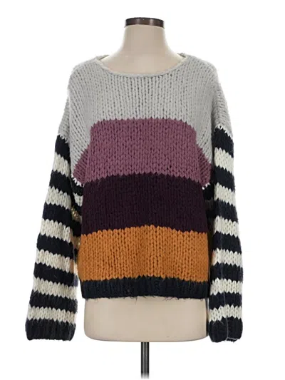 Pre-owned Blanknyc Blank Nyc Pullover Sweater In Purple