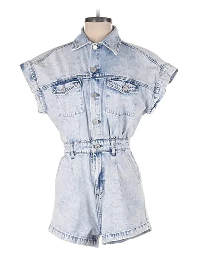 Pre-owned Blanknyc Blank Nyc Romper In Blue
