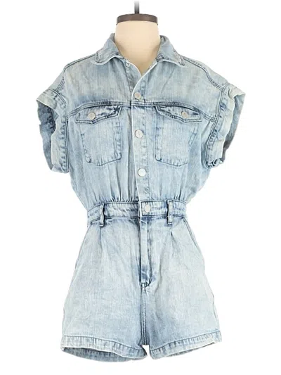 Pre-owned Blanknyc Blank Nyc Romper In Blue