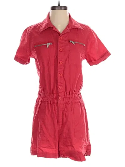 Pre-owned Blanknyc Blank Nyc Romper In Red