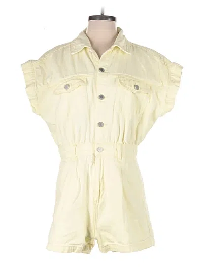 Pre-owned Blanknyc Blank Nyc Romper In Yellow