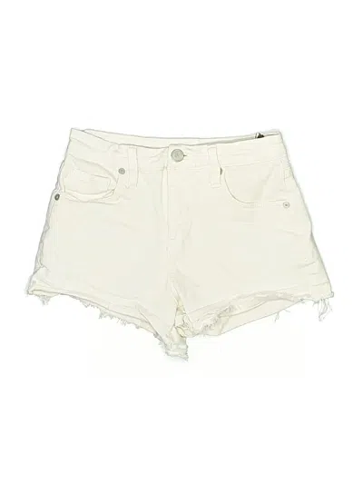 Pre-owned Blanknyc Blank Nyc Shorts In Ivory