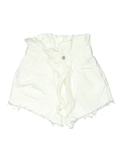 Pre-owned Blanknyc Blank Nyc Shorts In White