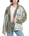 Blanknyc Blank Nyc Slumber Party Jacket In Green
