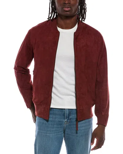 Blanknyc Blank Nyc Suede Bomber Jacket In Purple