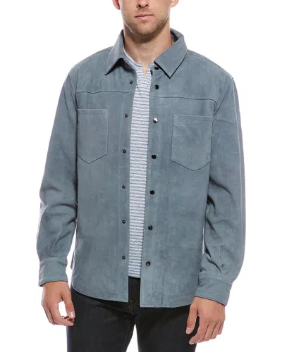 Blanknyc Blank Nyc Suede Jacket In Blue