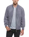 Blanknyc Blank Nyc Back In The Saddle Again Suede Jacket In Blue