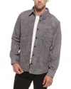 Blanknyc Blank Nyc Suede Leather Coat In Gray