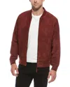 Blanknyc Blank Nyc Suede Leather Coat In Red
