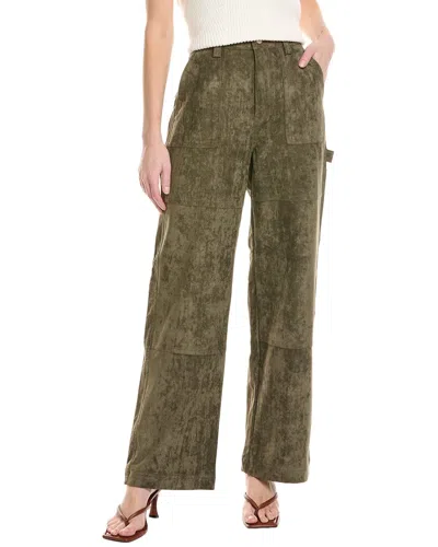 Blanknyc Blank Nyc Take A Hike Wide Leg Jean In Green