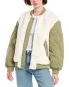 Blanknyc Blank Nyc Top Tier Coat In Green