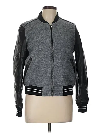 Pre-owned Blanknyc Blank Nyc Track Jacket In Gray