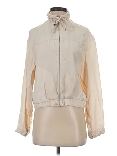 Pre-owned Blanknyc Blank Nyc Track Jacket In White